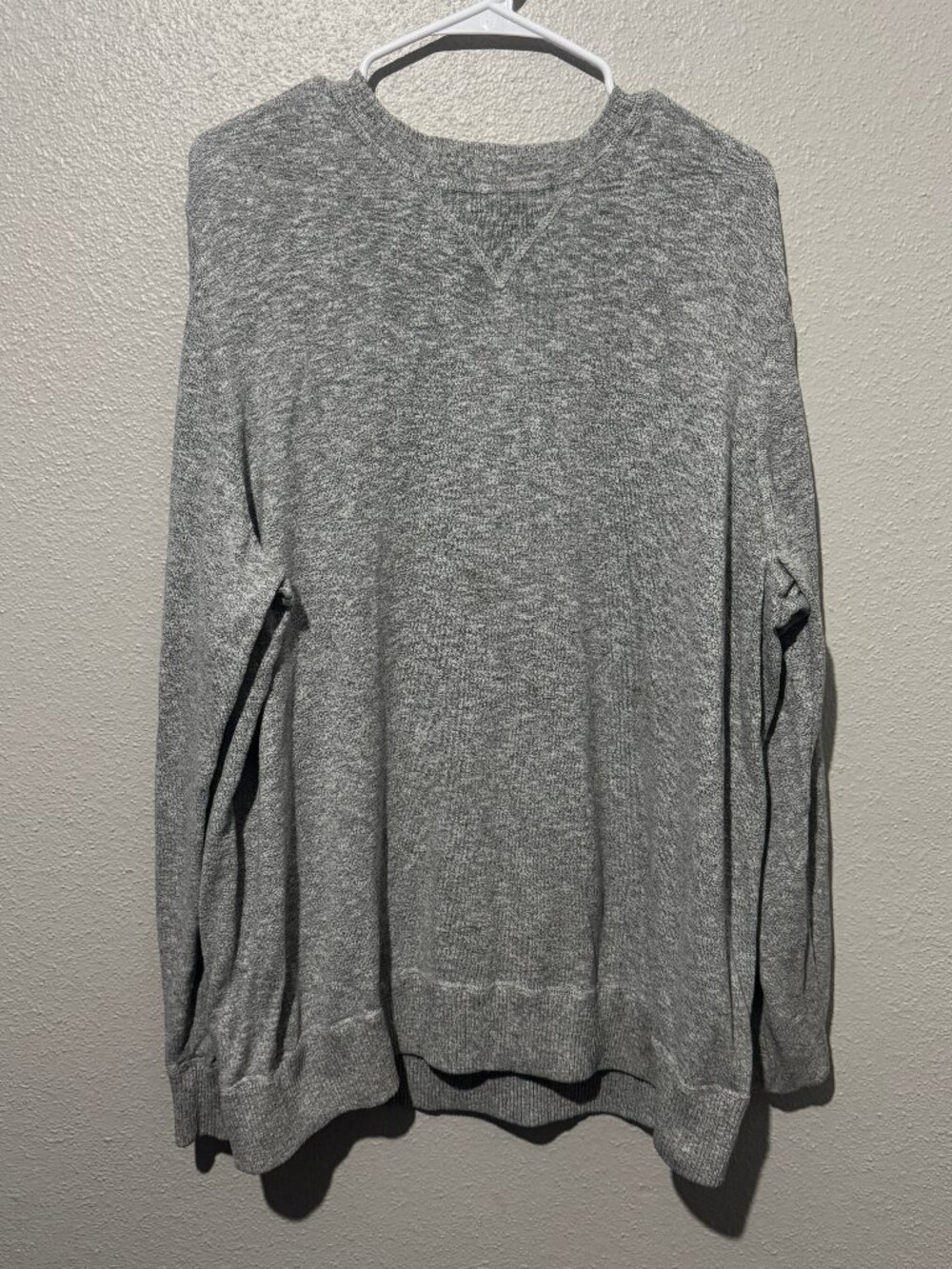 Eddie Bauer Gray Heather Crewneck Sweatshirt XXL